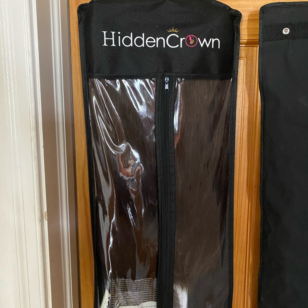 Hidden Crown hair extension piece